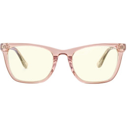 GUNNAR kancelářske/herní dioptrické brýle  TINDRA READER ROSE LATTE * čirá skla * BLF 35 * dioptrie +1