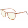 GUNNAR kancelářske/herní dioptrické brýle  TINDRA READER ROSE LATTE * čirá skla * BLF 35 * dioptrie +1.5