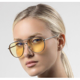 GUNNAR kancelářske/herní brýle FALLOUT  BROTHERHOOD OF STEEL /GUNMETAL/* jantárová skla ztmavující * BLF 65/90 * NEUTRAL