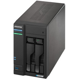 Asustor NAS AS6702T v2 / 2x 2,5"/3,5" SATA III/ Celeron N5105 2.0 GHz/ 4GB/ 2x 5GbE/ 4x M.2/ 2x USB 3.2/ HDMI