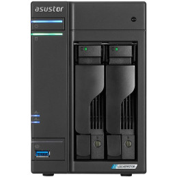 Asustor NAS AS6702T v2 / 2x 2,5"/3,5" SATA III/ Celeron N5105 2.0 GHz/ 4GB/ 2x 5GbE/ 4x M.2/ 2x USB 3.2/ HDMI