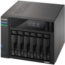 Asustor NAS AS6706T v2 / 6x 2,5"/3,5" SATA III/ Celeron N5105 2.0 GHz/ 8GB/ 2x 5GbE/ 4x M.2/ 2x USB 3.2/ HDMI