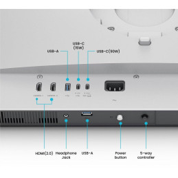 BENQ 27" IPS LED MA270UP/3840x2160/1200:1/5ms/450 cdm/HDMI/USB-C/repro/výš.nast./pro MacBook/lesklý display