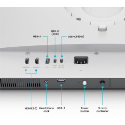 BENQ 31,5" IPS LED MA320UP/3840x2160/1300:1/ 5ms/550 cdm/ HDMI/USB-C/výš. nast./repro/pro MacBook/lesklý display