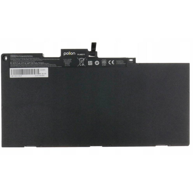 TRX Baterie Polion CS03XL pro notebooky HP EliteBook 745 755 840 848 850 G3 - 3400mAh 39Wh /neoriginální