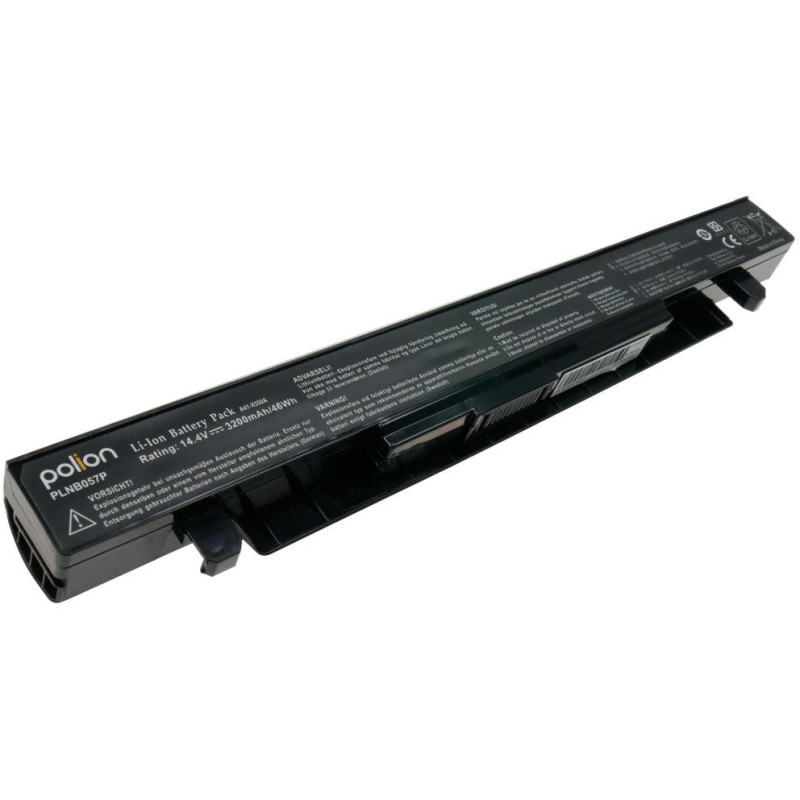 TRX Baterie Polion A41-X550A pro notebooky ASUS A450 A550 R510 R513C - 3200mAh články LG /neoriginální