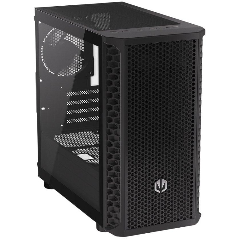Endorfy skříň Signum M30 Air / microATX / 3x120 mm fan / 2xUSB / USB-C / tvrzené sklo / černá
