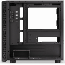 Endorfy skříň Signum M30 Air / microATX / 3x120 mm fan / 2xUSB / USB-C / tvrzené sklo / černá