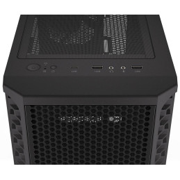 Endorfy skříň Signum M30 Air / microATX / 3x120 mm fan / 2xUSB / USB-C / tvrzené sklo / černá