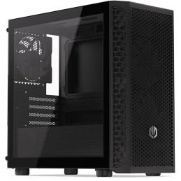 Endorfy skříň Signum M30 ARGB / microATX / 3x120mm ARGB fan / 2xUSB / USB-C / tvrzené sklo / černá
