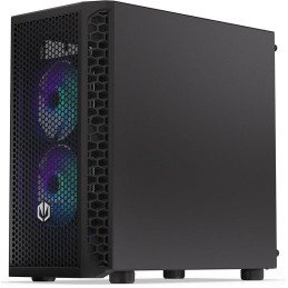 Endorfy skříň Signum M30 ARGB / microATX / 3x120mm ARGB fan / 2xUSB / USB-C / tvrzené sklo / černá