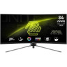 MSI Gaming MAG 345CQR / 34" / 3440 x 1440 / VA / 1 ms / 180 Hz / 300 cd/m² / 3000:1 / HDMI / DP / VESA / Schwarz