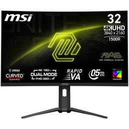 MSI Gaming MAG 321CUPDF/ 31.5"/ 3840x2160/ VA/ 0,5ms/ 160Hz/ 350cd/m2/ 3000:1/ HDMI/ DP/ VESA/ černý
