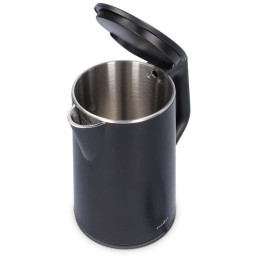 NEDIS rychlovarná konvice KAWK361EBK/ objem 1.5 l/ otáčení o 360°/ spotřeba 2200 W/ černá/ plast