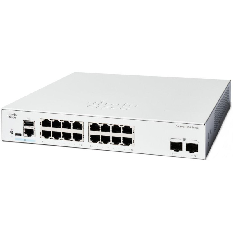 Cisco Catalyst 1200 16-port GE, 2x1G SFP