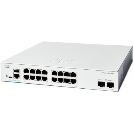 Cisco Catalyst 1200 16-port GE, 2x1G SFP