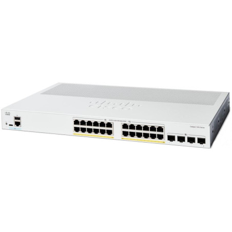 Cisco Catalyst 1200 24-port GE, PoE, 4x10G SFP+