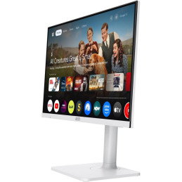 MSI Modern MD272UPSW/ 27"/ 3840x2160 / IPS/ 4ms/ 60Hz/ 300cd/m2/ 1000:1/ HDMI/ DP/ USB/ VESA/ bílý