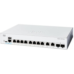 Cisco Catalyst 1200 8-port GE, Ext PS, 2x1G Combo