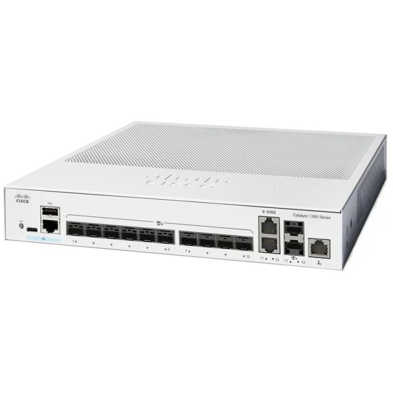 Cisco Catalyst 1300 10-port SFP+, 2x10GE/SFP+ Shared