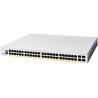 Cisco Catalyst 1300 48-portowy GE, pełne PoE, 4x1G SFP
