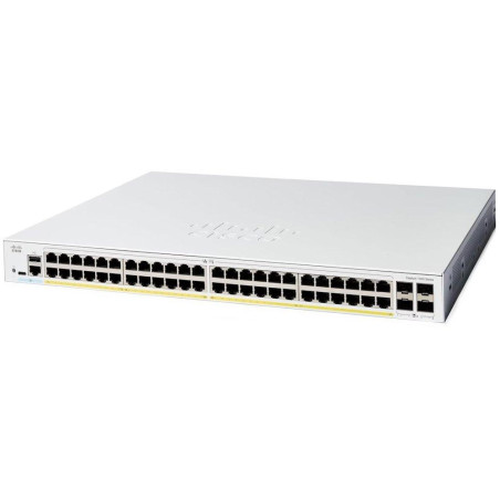 Cisco Catalyst 1300 48-port GE, Full PoE, 4x10G SFP+