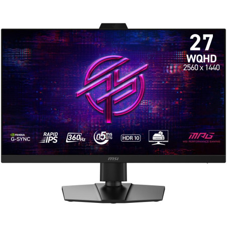 MSI Gaming MPG 272QRF X36/ 27"/ 2560x1440/ IPS/ 0,5ms/ 360Hz/ 400cd/m2/ 1000:1/ HDMI/ DP/ VESA/ černý