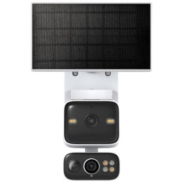 TP-Link Tapo C645D KIT venkovní WiFi Kamera duální, 2x 2K, 2304×1296, audio, IR 10m, SD, IP65, solar panel, 10000 mAh