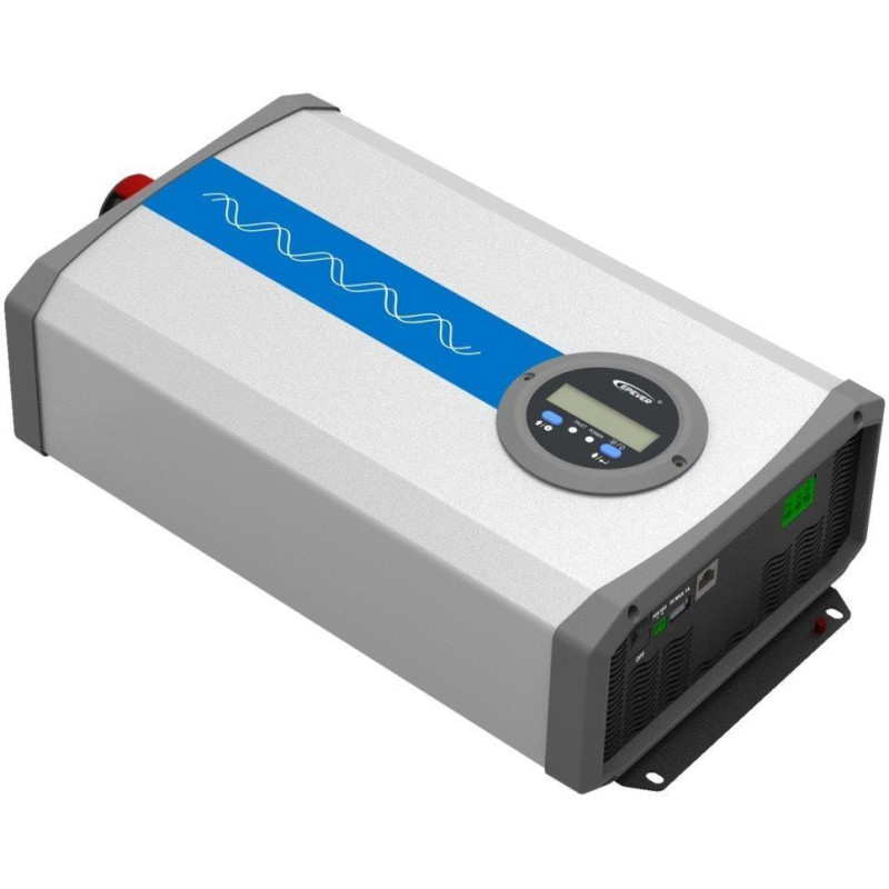 EPEVER IPB500-12 UPS měnič 12V/230V 0,5kW, čistá sinus, záložní zdroj s nabíječkou pro externí baterii