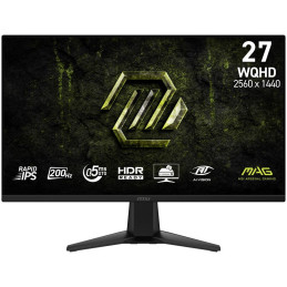 MSI Gaming MAG 275QF E20/ 27"/ 2560x1440/ IPS/ 0,5ms/ 200Hz/ 300cd/m2/ 1200:1/ HDMI/ DP/ VESA/ černý
