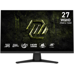 MSI Gaming MAG 274QF E20/ 27"/ 2560x1440/ IPS/ 0,5ms/ 200Hz/ 300cd/m2/ 1200:1/ HDMI/ DP/ VESA/ černý