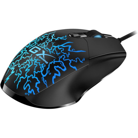 GENIUS GX GAMING Scorpion M300 Crack/ drátová/ RGB podsvícení/ 800-2400 dpi/ USB/ 4 tlačítka/ černá