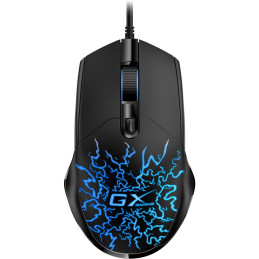 GENIUS GX GAMING Scorpion M300 Crack/ drátová/ RGB podsvícení/ 800-2400 dpi/ USB/ 4 tlačítka/ černá