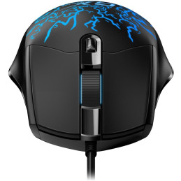 GENIUS GX GAMING Scorpion M300 Crack/ drátová/ RGB podsvícení/ 800-2400 dpi/ USB/ 4 tlačítka/ černá