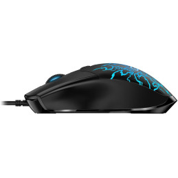 GENIUS GX GAMING Scorpion M300 Crack/ drátová/ RGB podsvícení/ 800-2400 dpi/ USB/ 4 tlačítka/ černá