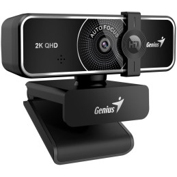 GENIUS webová kamera FaceCam 3000AF/ 2K QHD/ 60 fps/ automatické ostření/ USB-C/ USB/ mikrofon/ kryt soukromí/ stojan