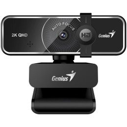 GENIUS webová kamera FaceCam 3000AF/ 2K QHD/ 60 fps/ automatické ostření/ USB-C/ USB/ mikrofon/ kryt soukromí/ stojan