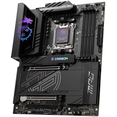 OPRAVENÉ - MSI MPG X870E CARBON WIFI / AMD X870E / AM5 / 4x DDR5 / 4x M.2 / HDMI / USB-C / WiFi / ATX