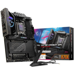 OPRAVENÉ - MSI MPG X870E CARBON WIFI / AMD X870E / AM5 / 4x DDR5 / 4x M.2 / HDMI / USB-C / WiFi / ATX