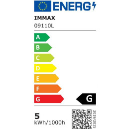 IMMAX LED stolní lampička MAGIC/ magnetické Qi nabíjení/ ohebný krk/ 12,5W/ 9V/2,22A/ 320lm/ USB-C/ černá