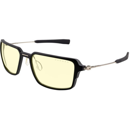 GUNNAR kancelářske/herní brýle TERA ONYX SILVER  * jantárová skla BLF 65 * GUNNAR focus