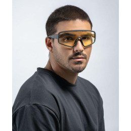 GUNNAR kancelářske/herní brýle VISCER ONYX   * jantárová skla BLF 65 * GUNNAR focus