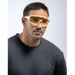 GUNNAR kancelářske/herní brýle VISCER QUARTZ * jantárová skla BLF 65 * GUNNAR focus