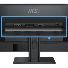 MSI PRO MP275QPG/ 27"/ 2560x1440/ IPS/ 4ms/ 100Hz/ 300cd/m2/ 1300:1/ HDMI/ DP/ VESA/ černý