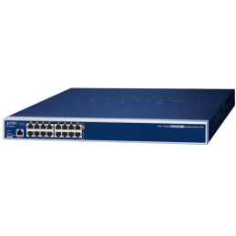 Planet UPOE-800XG Ultra PoE++ injektor, 8 portů, 10 Gigabit, 802.3bt 400W (95W/port), scheduler+watchdog