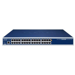 Planet UPOE-1600XG Ultra PoE++ injektor, 16 portů, 10 Gigabit, IEEE 802.3bt 600W (95W/port), scheduler+watchdog