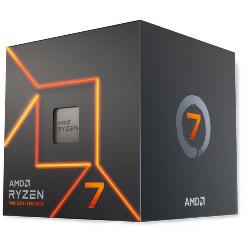 AMD Ryzen 7 7700 / LGA AM5 / max. 5,3GHz / 8C/16T / 40MB / 65W TDP / BOX vč. chladiče Wraith Stealth