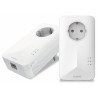 Starkes Set aus 2 Powerline-Adaptern 1000 DUO EU/ 1000 Mbit/s/ 1x LAN/ weiß