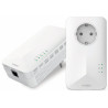 Zestaw 2 adapterów STRONG Powerline 1000 WF DUO EU/ Powerline 1000 Mbit/s/ Wi-Fi 1200 Mbit/s/ 2x LAN/ biały