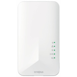 STRONG sada 2 adaptérů Powerline 1000 WF DUO EU/ Powerline 1000 Mbit/s/ Wi-Fi 1200 Mbit/s/ 2x LAN/ bílý